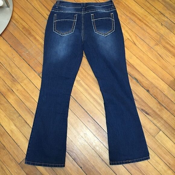 NEW! Thick stitch denim flare - Picture 2 of 3